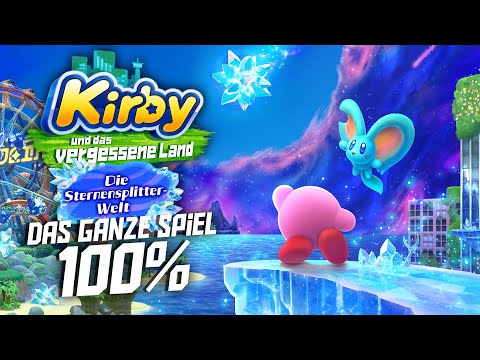 Kirby - Die Sternensplitter-Welt | Das KOMPLETTE Spiel auf 100%!