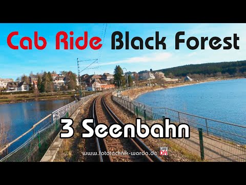 Winterdampf im Hochschwarzwald, mit der 23 058 von Titisee nach Seebrugg in Stereo und 4K