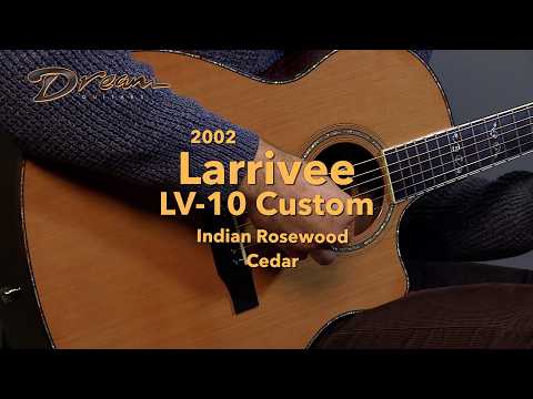 2002 Larrivee LV-10 Custom, Indian Rosewood/Cedar image 16