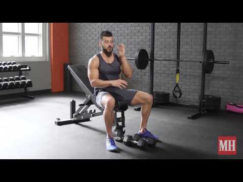 Elbows out tricep extensions