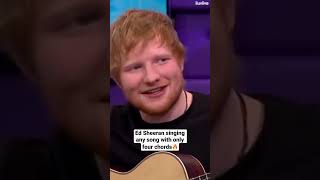 Ed Sheeran singing any song with only four chords 🔥