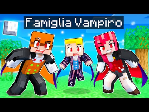 Diventiamo La Famiglia VAMPIRI Su Minecraft!