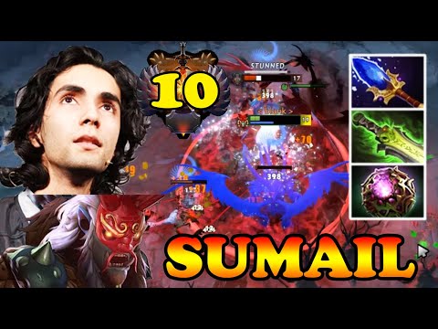 SUMAIL IS NOW TOP 10 EU GRIMSTROKE ANTI CARRY TOTAL OWNAGE VS TERRORBLADE | DOTA2ORBS