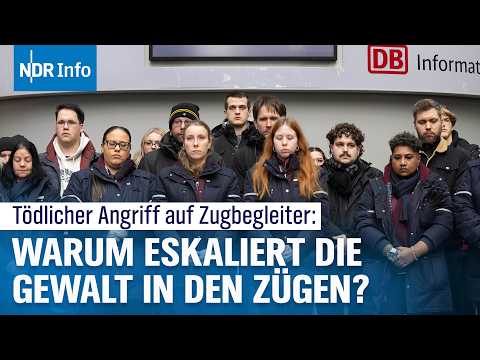 Video Thumbnail: Gewalt gegen Bahnpersonal: Wenn der Dienst im Zug lebensgefährlich wird | NDR Info