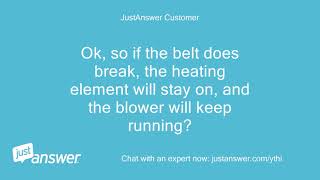 Replacing dryer motor (###) ###-#### with 279787. The broken belt