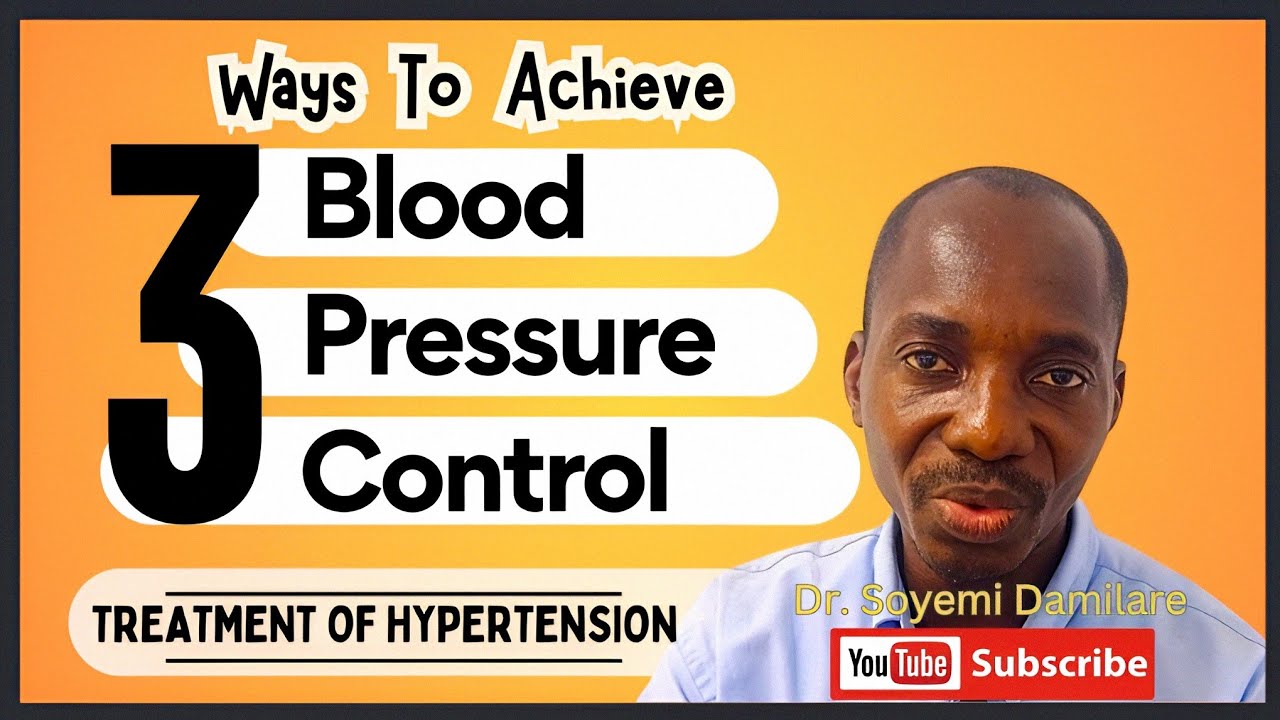 Do This To Control Your Blood Pressure Fast; Learn in 15mins