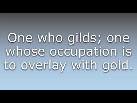 What does Gilder mean?