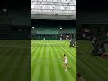 The sound of Sabalenka & Rybakina on Centre Court! ? #shorts
