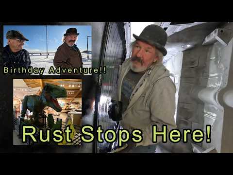 Sealing The Nomad Roof With POR & A 91st Birthday Adventure