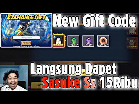 TUKERIN GIFT CODE TERBARU, LANGSUNG BISA DAPET SASUKE SS - Ultimate Legend Six Path