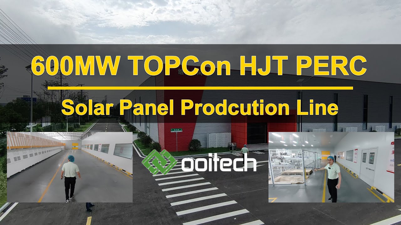 Inside a 600MW TOPCon Full-Auto Solar Panel Production Line Watch video
