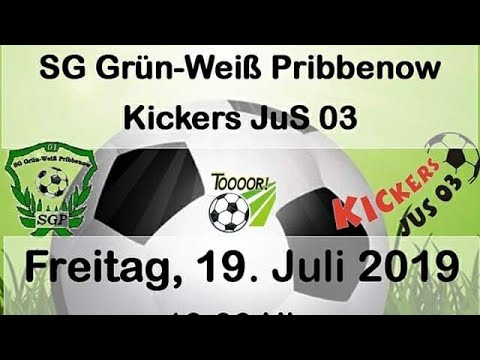 Vorbereitungsspiel 2019/20 // SG Grün/Weiß Pribbenow - Kickers Jus 03 2:6 ( 1:2 )