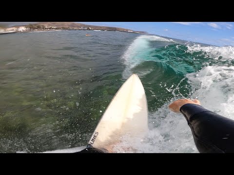 SURFING RIGHT-WAVES IN TENERIFE | LAS AMERICAS | EL CONQUISTADOR | RAW POV | 5 SEPTEMBER 2023 |