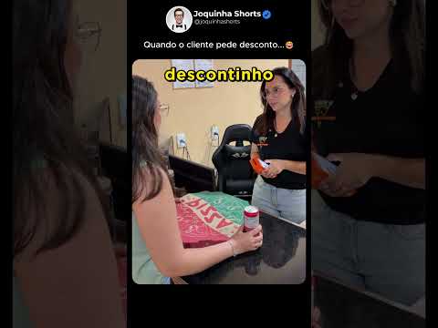 Quando o cliente quer desconto 😂 Créditos: @dgustpizzaria_nu
