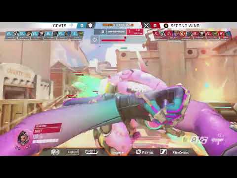 Second Wind vs GOATs - Overwatch BEAT Invitational Season 5