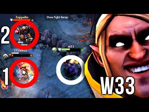 w33 Invoker Mid vs Crystallize Morphling - Gank Me More - Dota 2