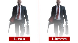 Hitman – PC Low vs Ultra Graphics Comparison