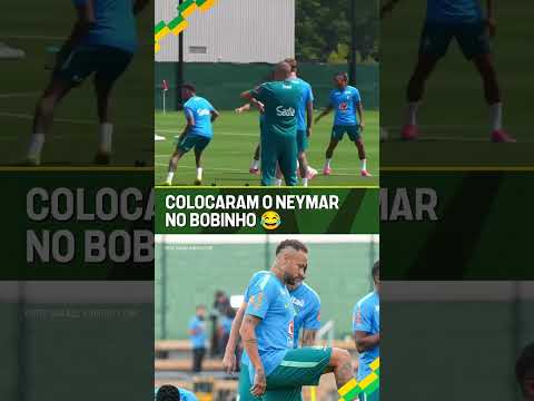 NEM O NEYMAR ESCAPA DE IR PRO BOBINHO… 😂 Acontece com os craques também #shorts