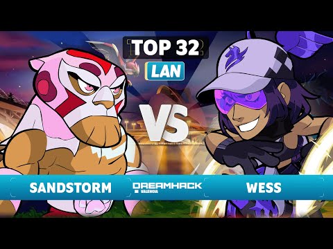 Sandstorm vs Wess - Top 32 - Dreamhack Valencia 2023 - LAN 1v1