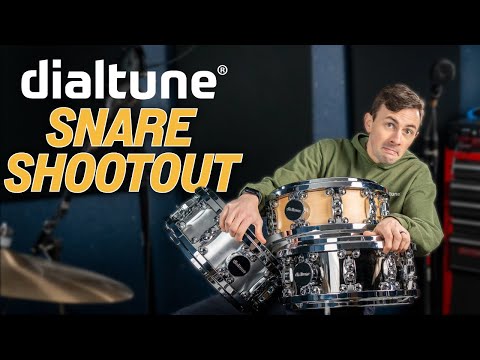 Dialtune Snare Shootout - Maple vs Brass vs Aluminum