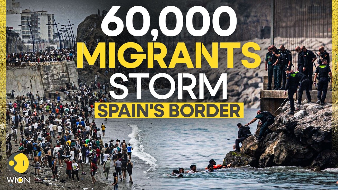 Spain Migrant Crisis LIVE:  60,000 Migrants Cross Into Spain From Morocco, Army Deployed; 41 Dead