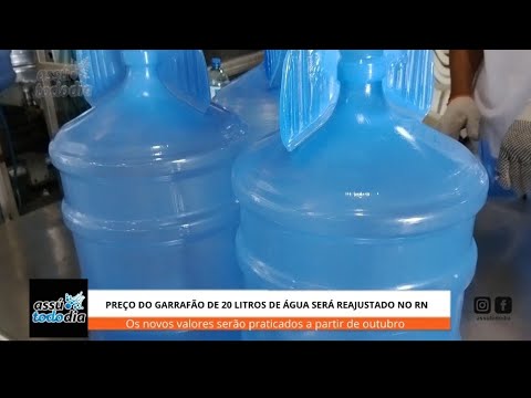 Preço da água envasada será reajustado no Rio Grande do Norte 