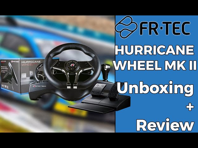 Vídeo relacionado con FRTEC - HURRICANE MK II Volante de Carreras con Pedales y Cambio Secuencial incorporado (Playstation 4, Playstation 3, Switch y PC)
