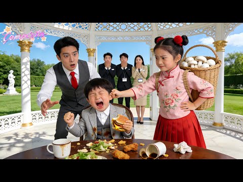 Ninguém Educava Filhos Do CEO Que Jogavam Comida—Mas Sem Esperar, Garota Rural Puxa Orelha!Incrível!