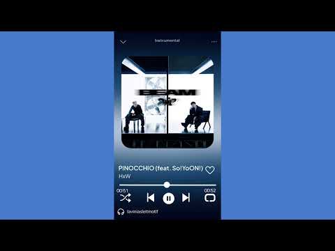 PINOCCHIO (feat. So!YoON!) - HxW Instrumental (Hoshi x Woozi, Seventeen)