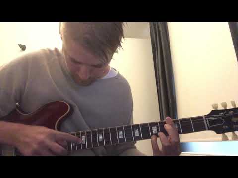 Gibson es 335 1964 reissue demo - What a wonderful world (cover by Nicklas Hallberg)