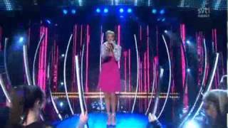 Sanna Nielsen - I'm In Love (Live Melodifestivalen Semi 2011)