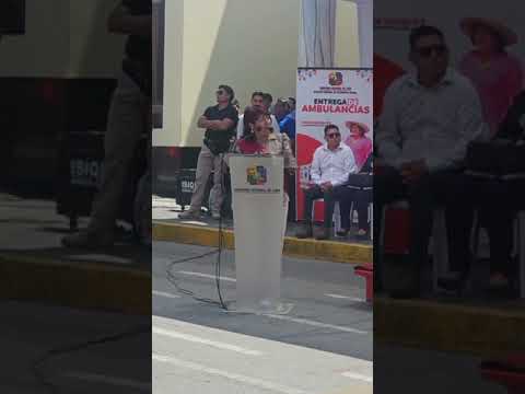 Entrega de Ambulancia al Centro de Salud de Villa Jardín Cucuya parte 3, video de YouTube