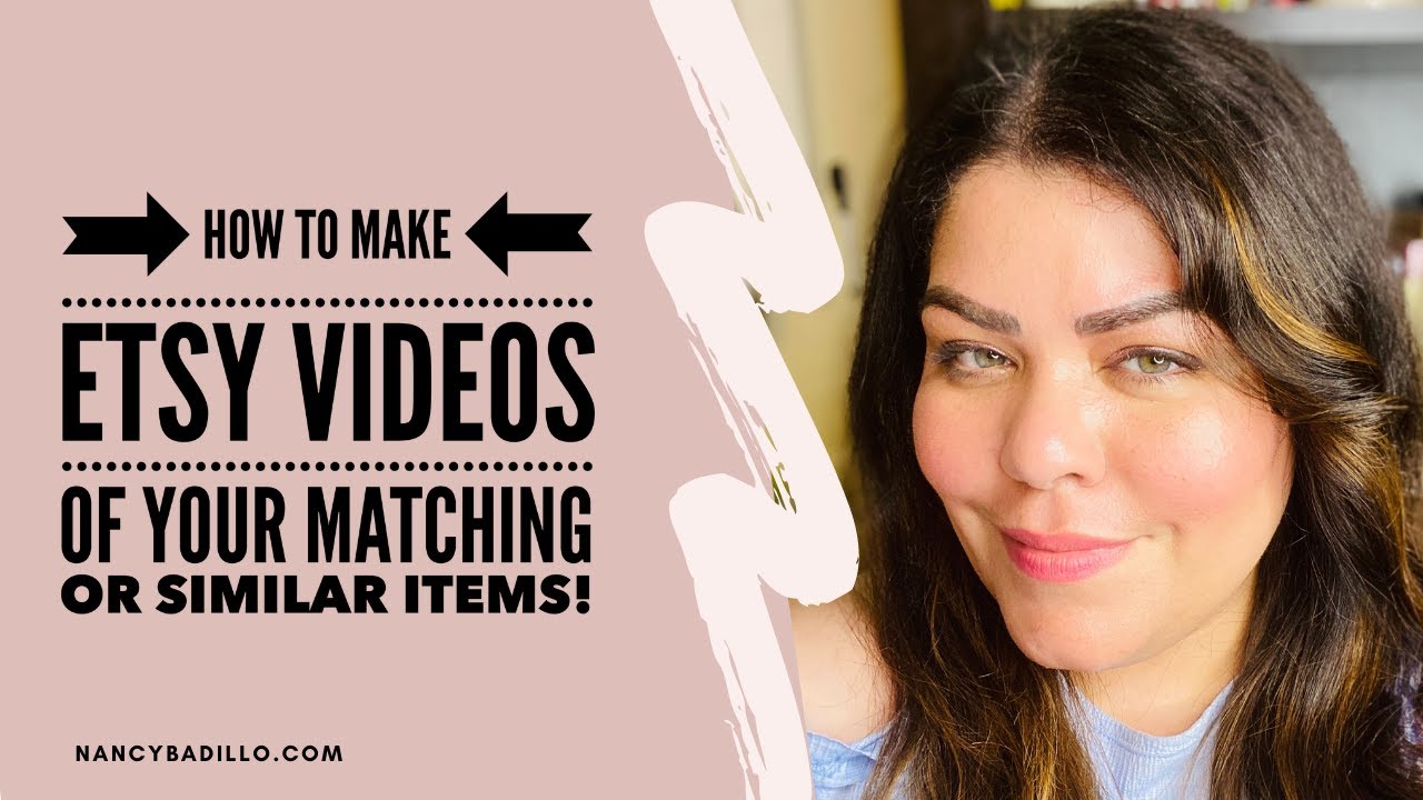 How To Make Etsy Videos of Your Etsy Listings of Matching or Similar Items ( Etsy Shop Tips )