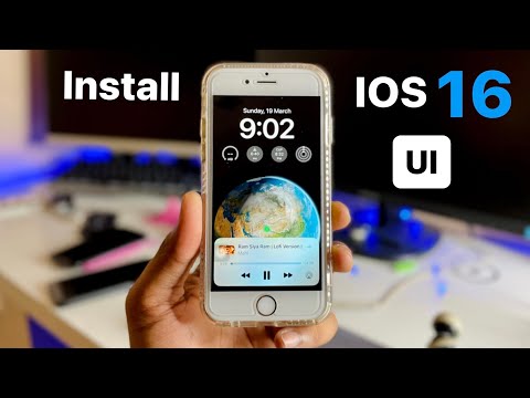 IOS 16 UI in ios 15.7.2 || Install ios 16 in iPhone 7