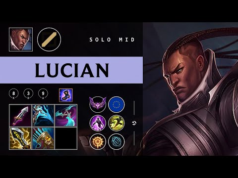 Lucian Mid vs Yasuo - EUW Master Patch 26.02
