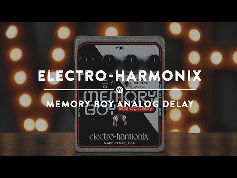 New Electro-Harmonix EHX Memory Boy Analog Delay w/ Chorus/Vibrato Effect Pedal! image 2