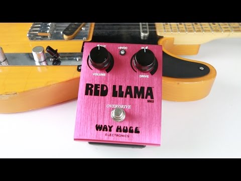 Red Llama Overdrive MkII by Way Huge | RockBoard
