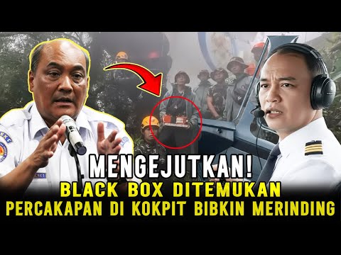 BLACK BOX DITEMUKAN❗ ISI PERCAKAPAN DI KOKPIT BIKIN MERINDING❗