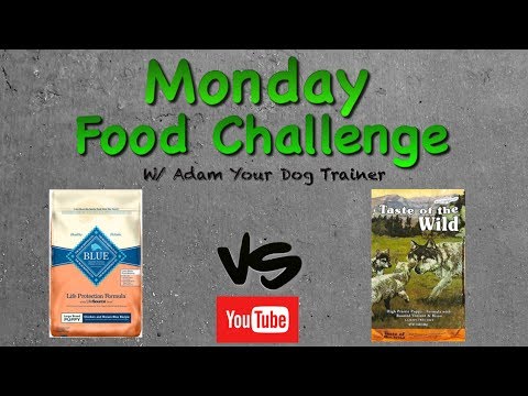 Blue Buffalo vs Taste of the Wild : Monday Food Mash-up