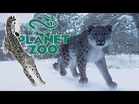 Building a MOUNTAIN for Our Snow Leopard Family🦫Planet Zoo: The Frozen North Biological Park • #2