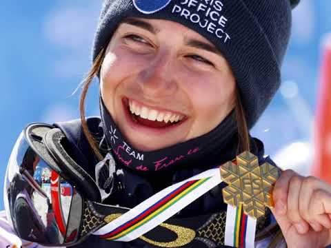 Perrine Laffont  is a French mogul skier at Winter Olympics in Pyeongchang