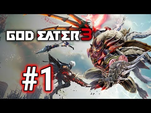 [Episode 1] God Eater 3 PS4 Gameplay [Tutorial/Opening/Character Creation]