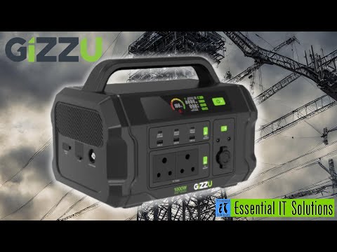 GiZZU CHALLENGER PRO 1120Wh UPS POWER STATION - LOADSHEDDING