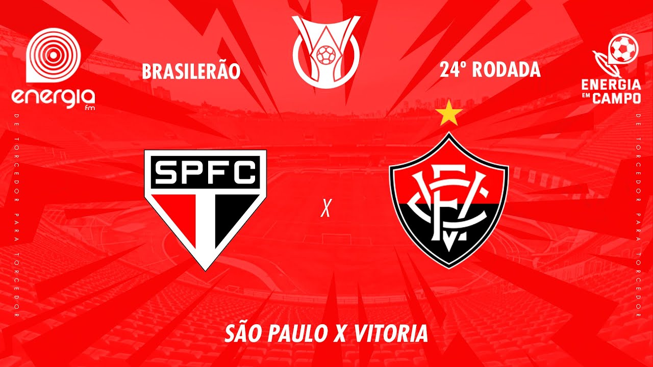 SÃO PAULO X VITORIA - 25/08/2024 - BRASILEIRÃO - AO VIVO
