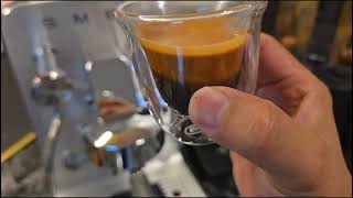 SMEG EMC 02 Mini Pro | Making Coffee With It