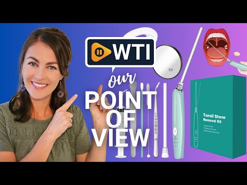 Tonsil Stone Remover Vacuum Electronic Tonsil Stone Removal Kit with LED Guidance Light - WTI product video review