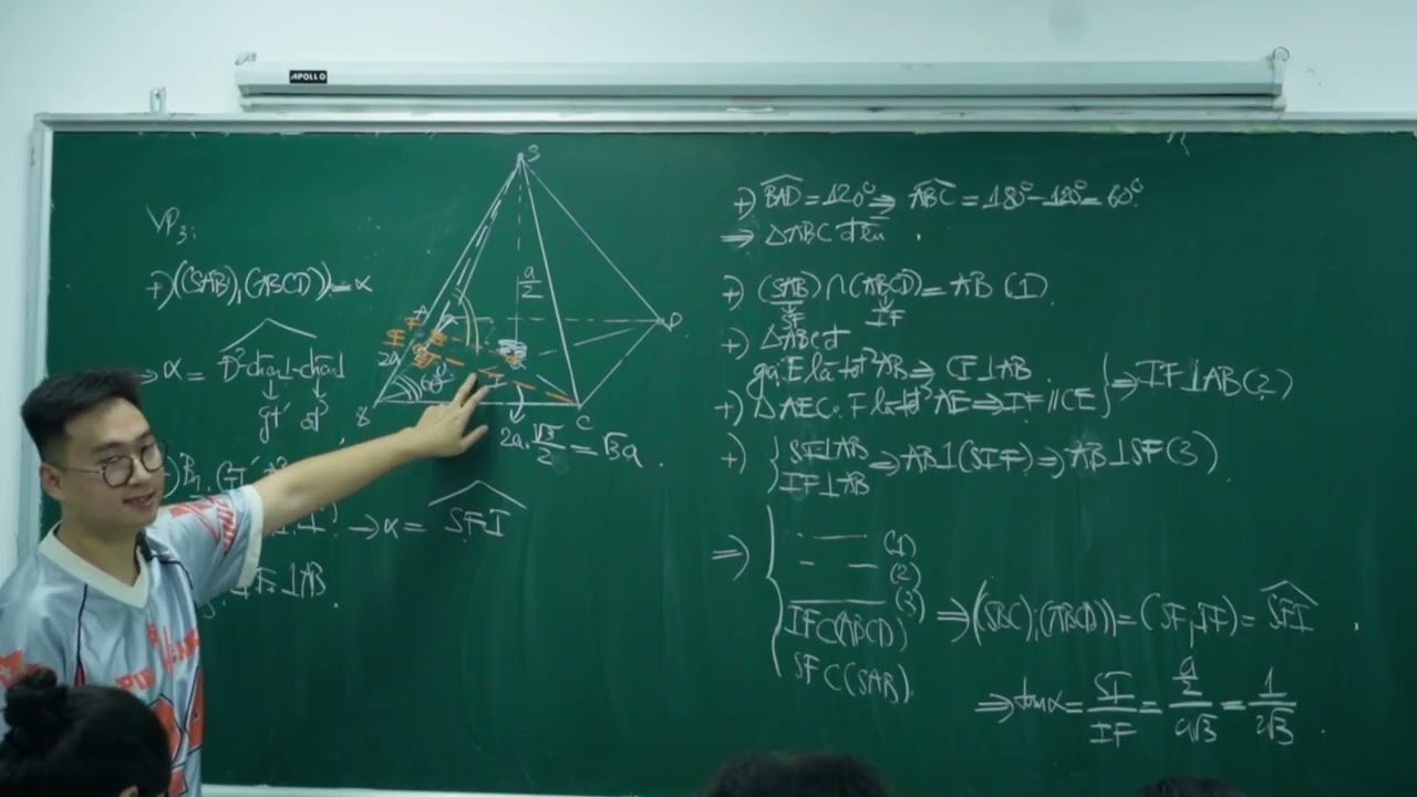 HAI MẶT PHẲNG VUÔNG GÓC BUỔI 2 (DẠNG 2: GÓC NHỊ DIỆN - GÓC GIỮA MẶT BÊN VÀ MẶT BÊN)