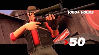 The Aimbot Sniper 🔺1000+ Hours of Sniper main (Team fortress 2 Gameplay)