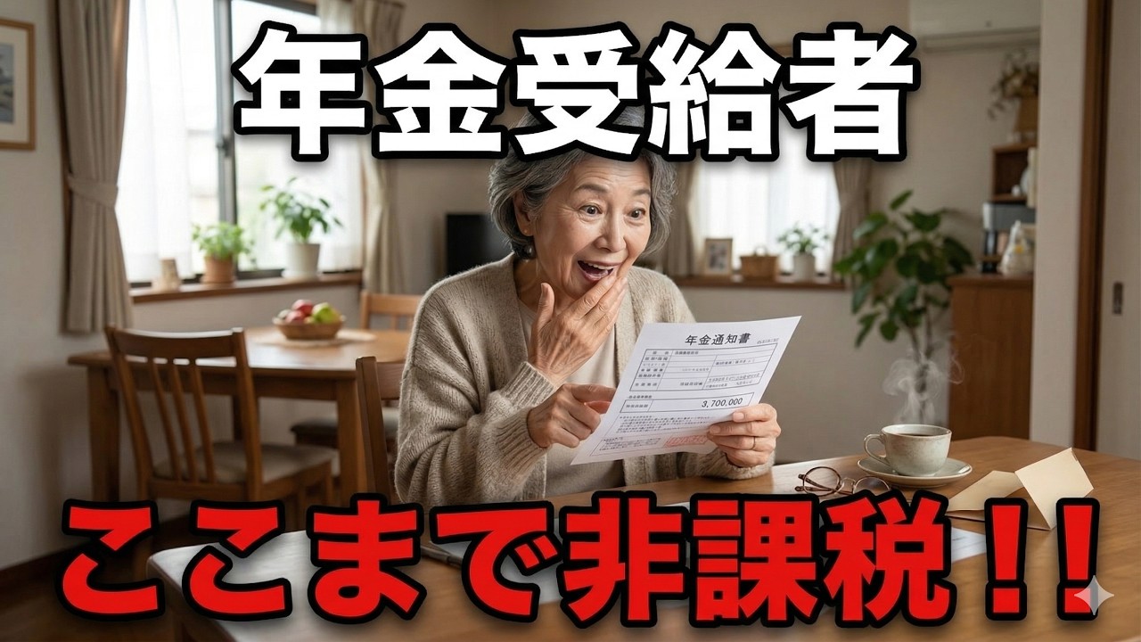 年金月17万円でも税金ゼロ？該当者が急増しています【シニア/年金】