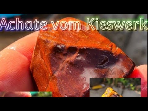 Achate SchmuckSteine vom Kieswerk